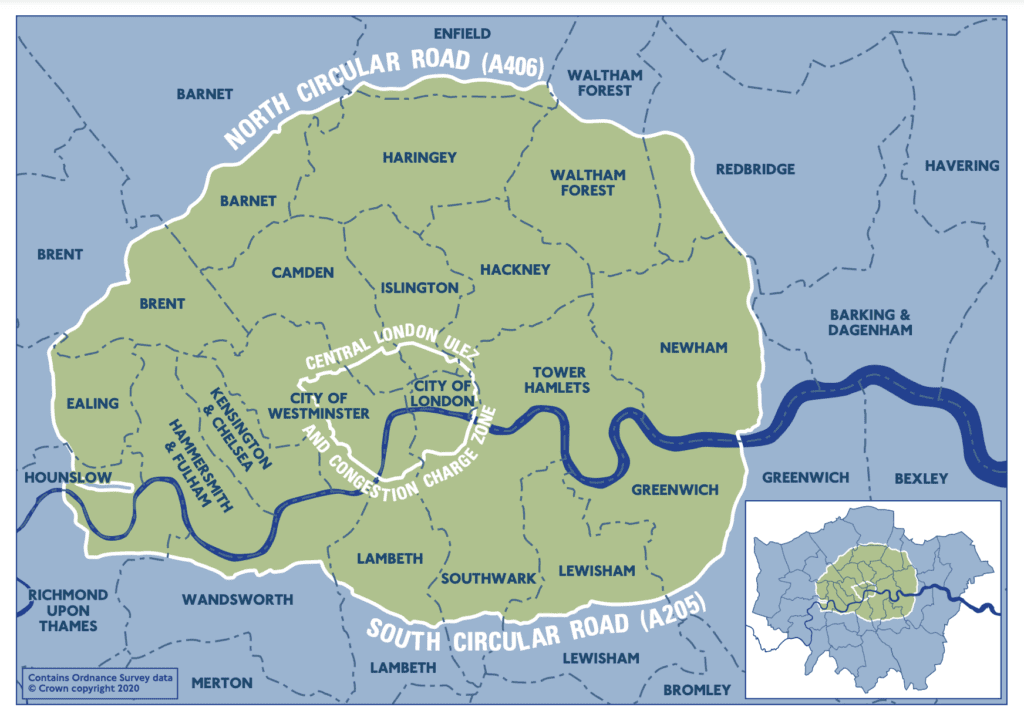 ULEZ expansion London October 2021